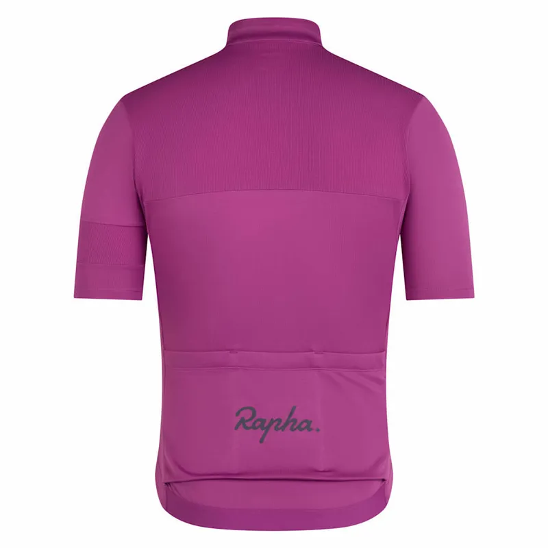 Rapha Brevet Element Men's Short Sleeve Jersey - Amethyst-1