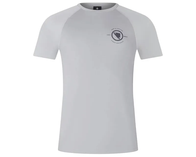 Endura Loop Men's Short Sleeve Technical Tee - Dreich Grey