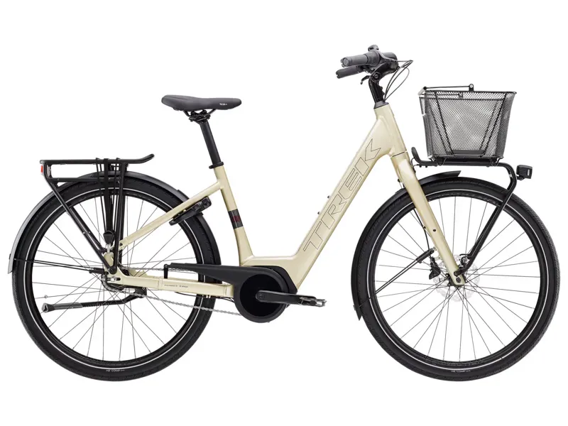 Trek District+ 1 Coaster Lowstep 2026 Electric Hybrid Bike - Supernova