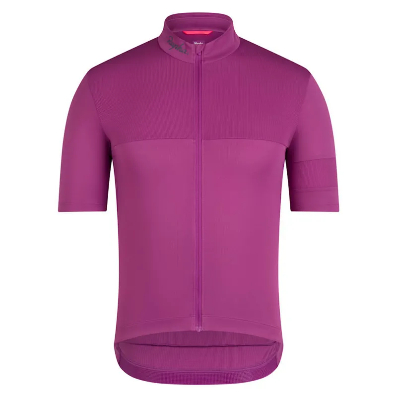 Rapha Brevet Element Men's Short Sleeve Jersey - Amethyst