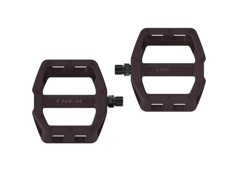 Trek Line Comp Flat MTB Pedals - Mulberry-3