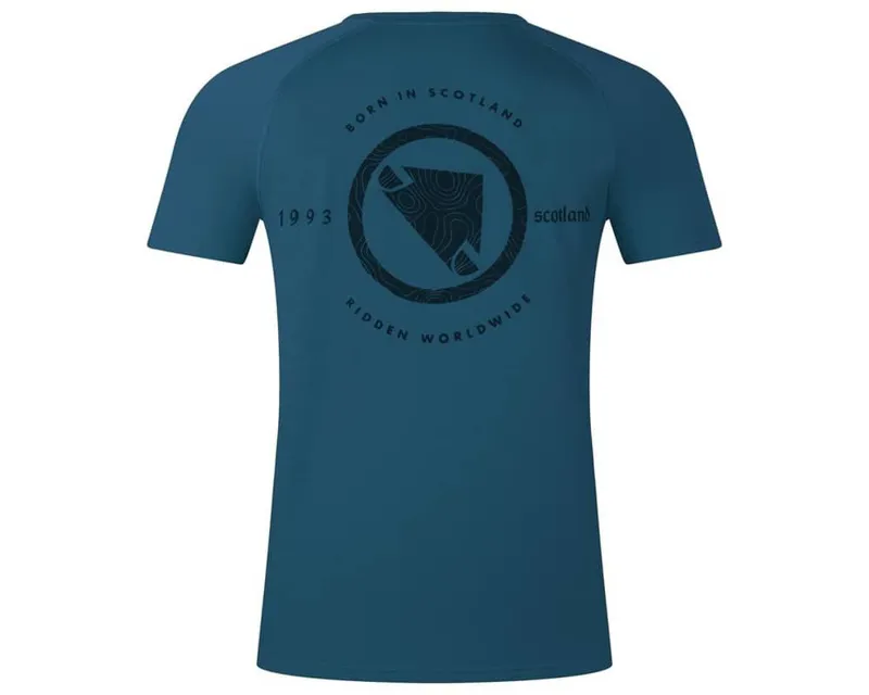 Endura Loop Men's Short Sleeve Technical Tee - Barra Blue-1