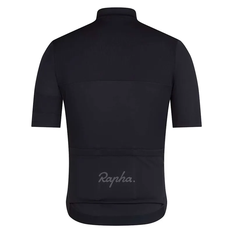 Rapha Brevet Element Men's Short Sleeve Jersey - Black/Grey-1
