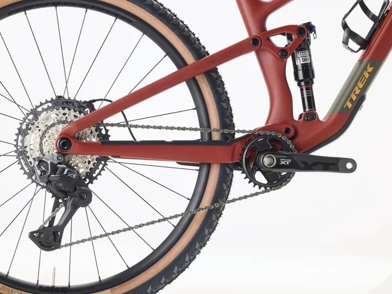 Trek Top Fuel 9.8 XT Di2 2026 Full Suspension MTB - Sedona Red-5