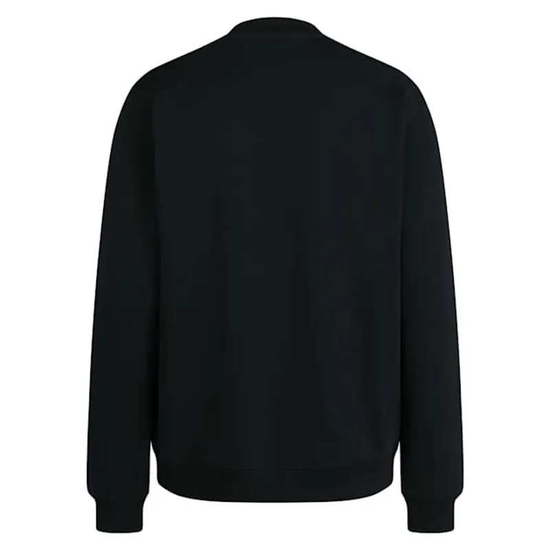 Rapha Heavyweight Men's Cotton Large Logo Sweatshirt - Black/White-1