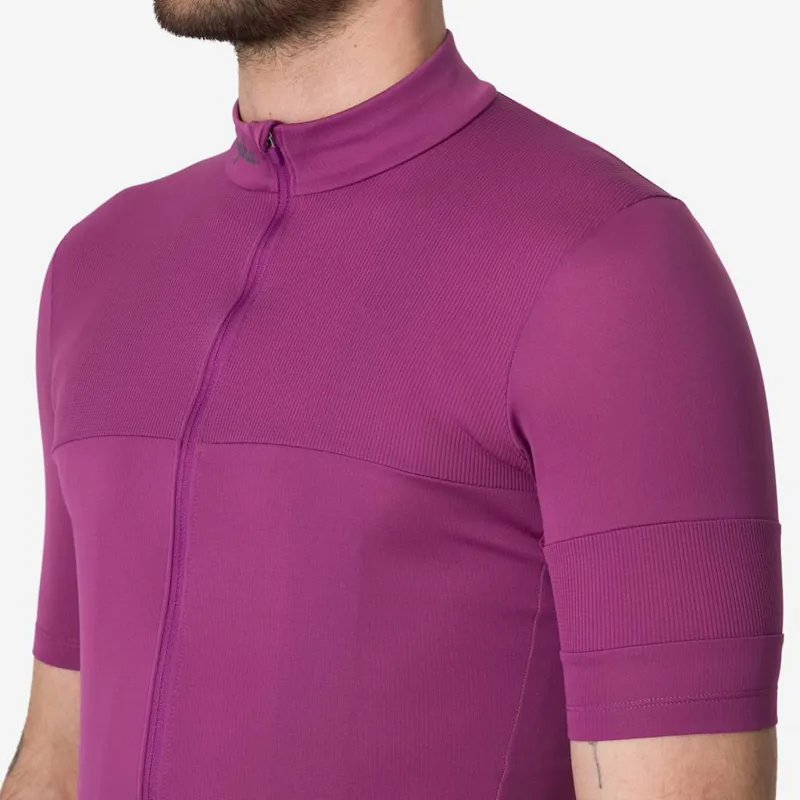 Rapha Brevet Element Men's Short Sleeve Jersey - Amethyst-2
