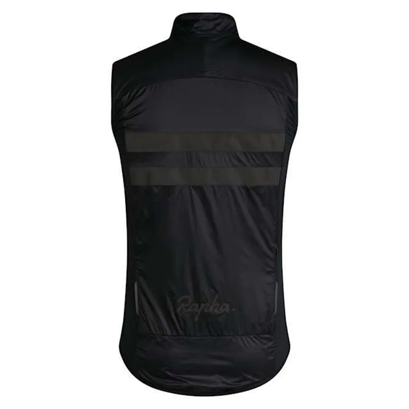 Rapha Brevet Men's Insulated Gilet - Black/Black-1