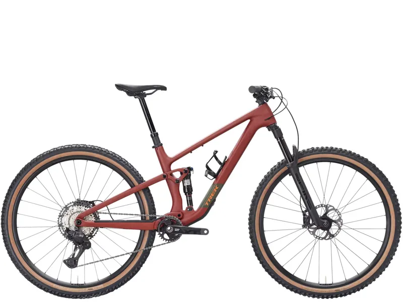 Trek Top Fuel 9.8 XT Di2 2026 Full Suspension MTB - Sedona Red