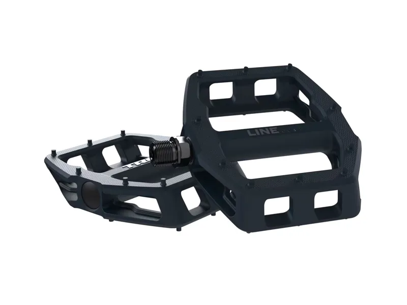 Trek Line Comp Flat MTB Pedals - Nautical Navy