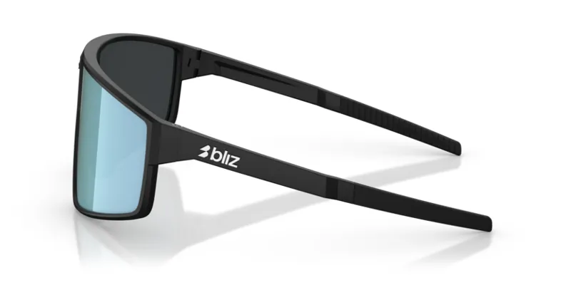Bliz P002 Sunglasses - X-Large - Matte Black/Ice Blue Lens-1