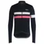 Rapha Brevet Men's Long Sleeve Jersey - Dark Navy/High-Vis Pink