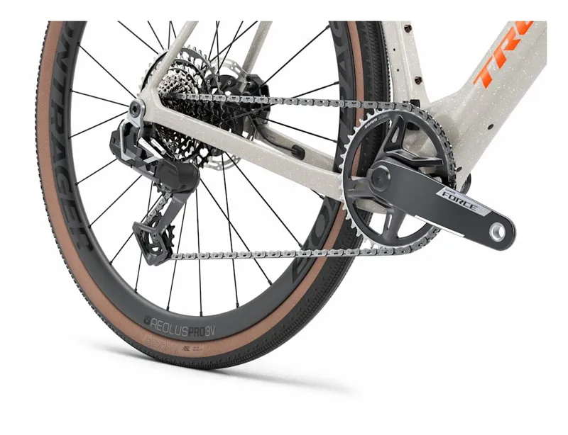 Trek Checkmate SLR 7 AXS 2026 Gravel Road Bike - Era White/Buff Beige-3