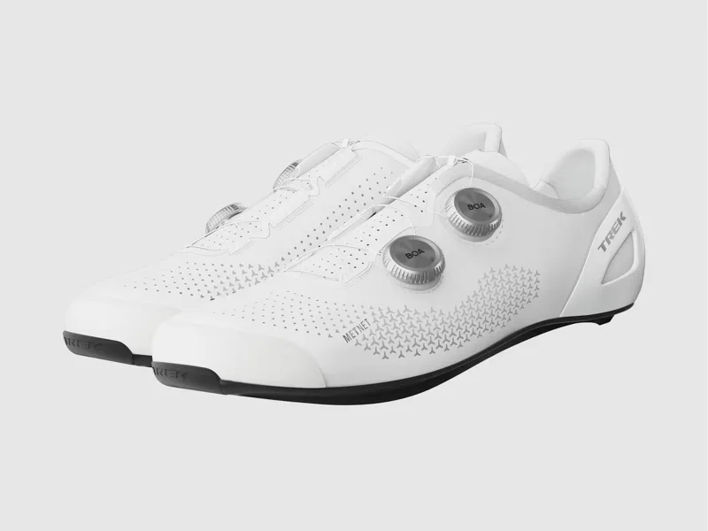 Trek RSL Road Cycling Shoes - White/Silver-3