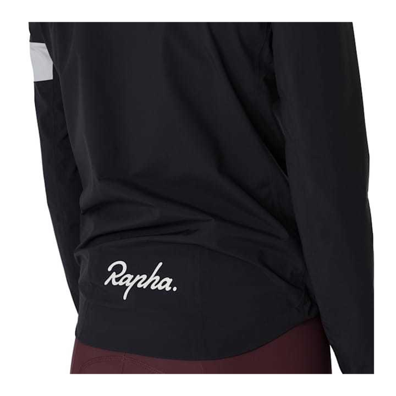 Rapha Core Women's Waterproof Rain Jacket III - Black/White-5