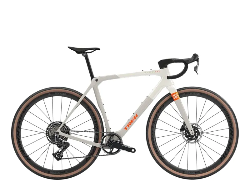 Trek Checkmate SLR 7 AXS 2026 Gravel Road Bike - Era White/Buff Beige