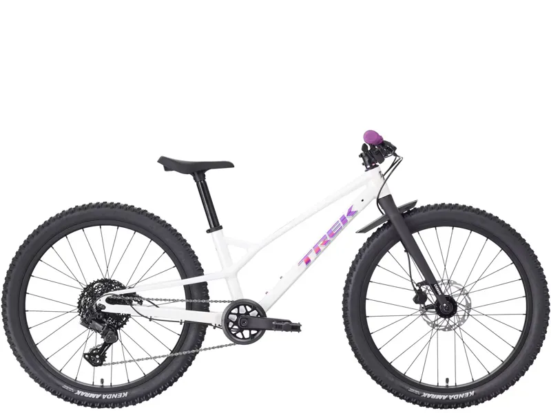 Trek Wahoo 24 Trail 24w 2026 Kids Bike - Crystal White
