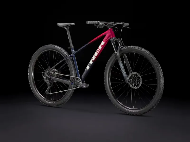 Trek Marlin 6 Gen 3 2024 Hardtail Mountain Bike - Rage Red/Dark Blue-2