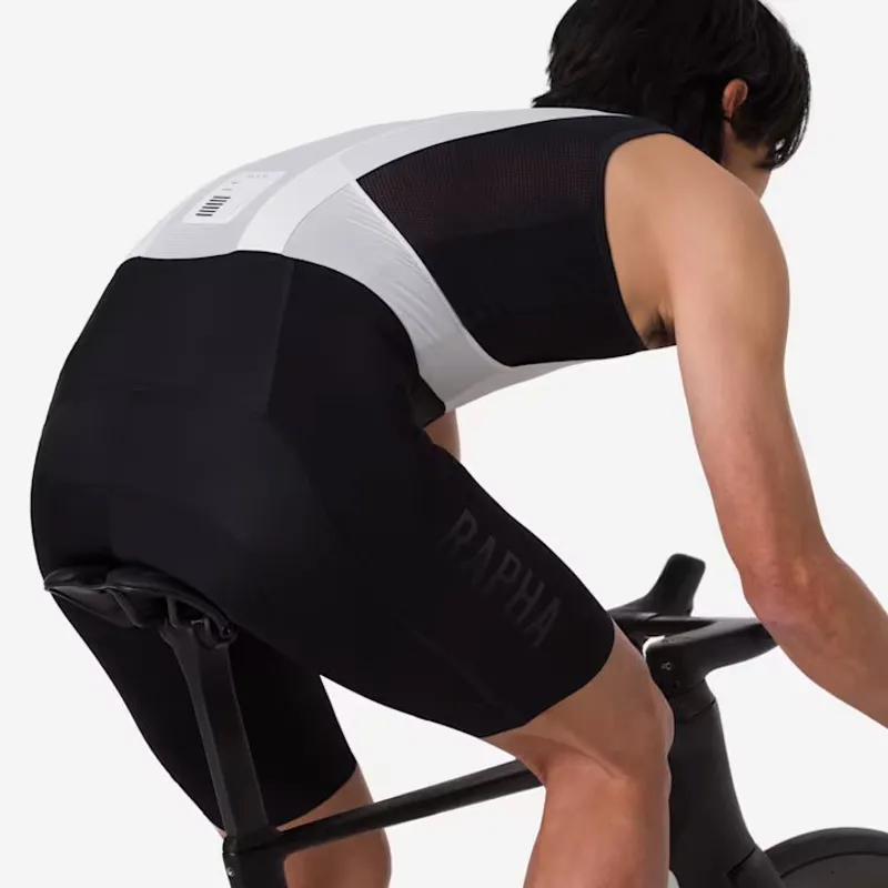 Rapha Pro Team Men's Bib Shorts III - Regular - Black/White-6