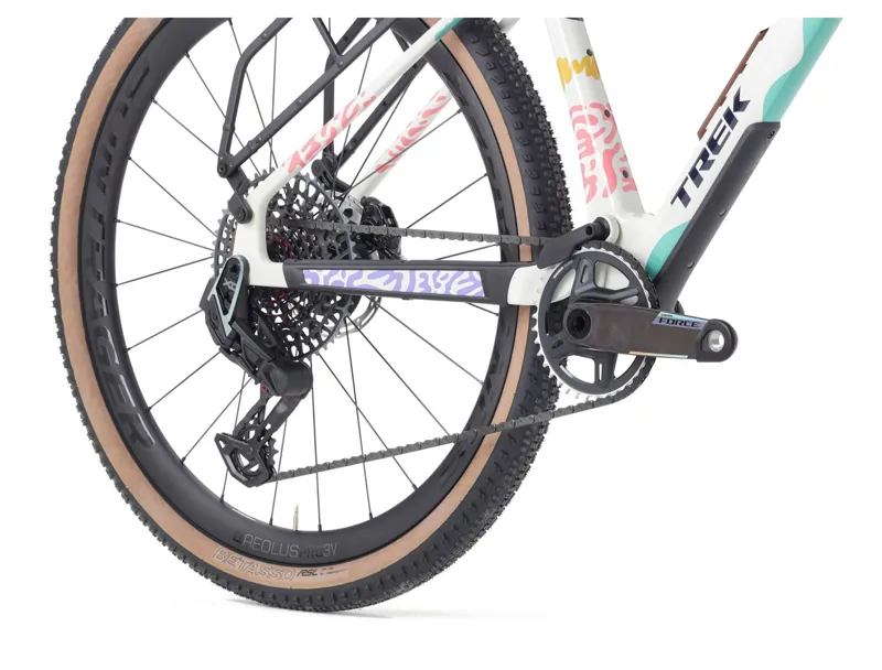 Trek Checkout SL 7 AXS 2026 Carbon Gravel Road Bike - Era White/Blue Sage-2