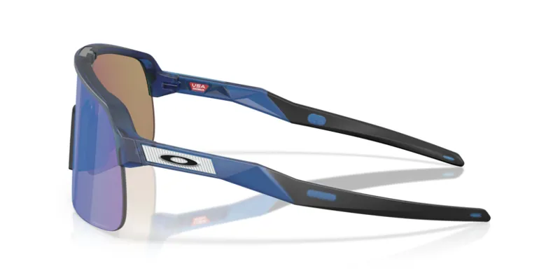Oakley Sutro Lite S Sunglasses - Medium - Transparent Blue/Prizm Sapphire Lens-1