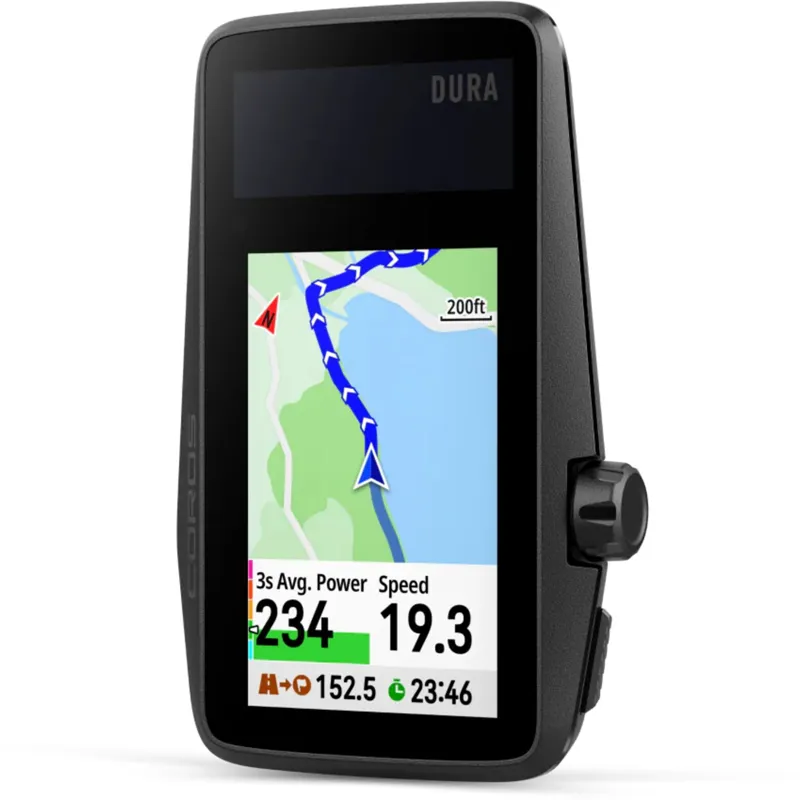 Coros Dura Solar GPS Computer - Black
