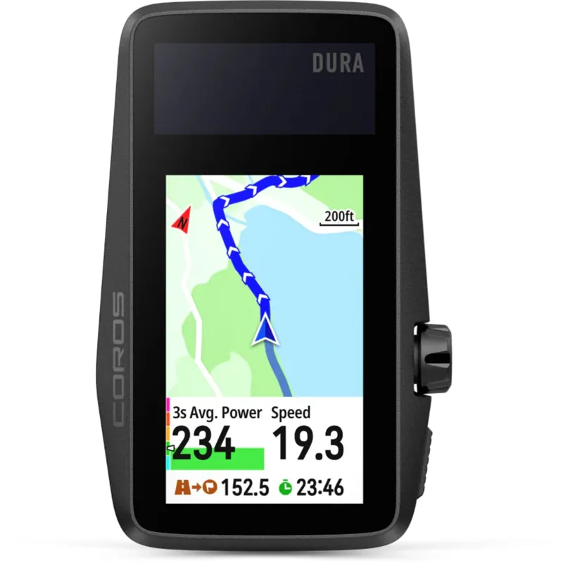 Coros Dura Solar GPS Computer - Black-1