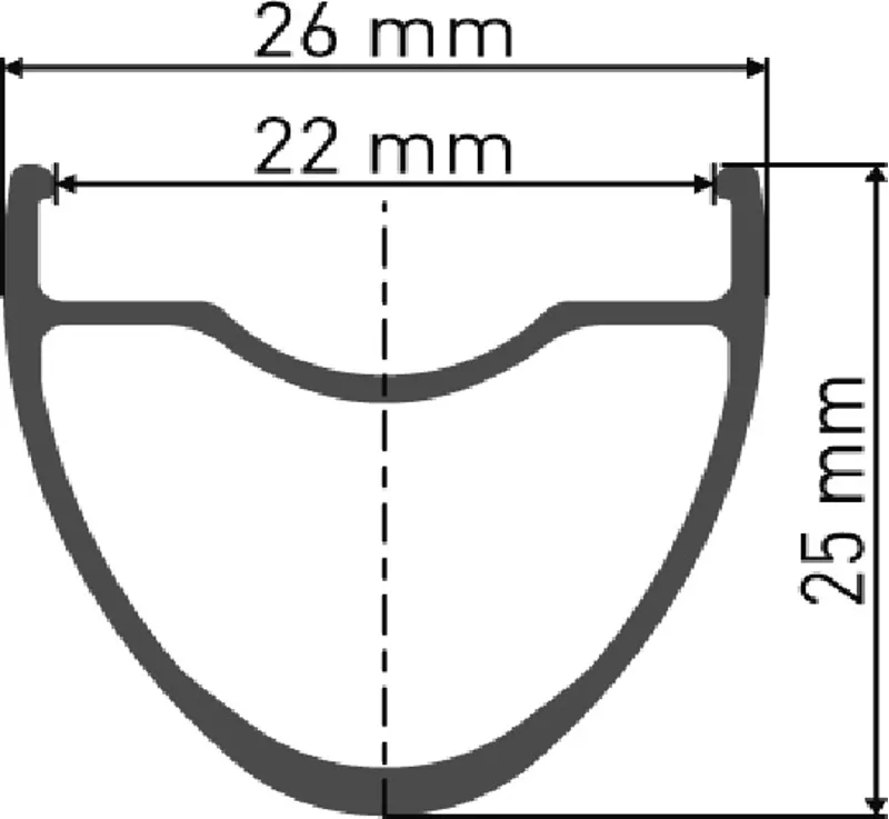 Dt Swiss RR 481 DB SBWT 24h Presta Drilled Disc Brake 700c Rim - Black-1