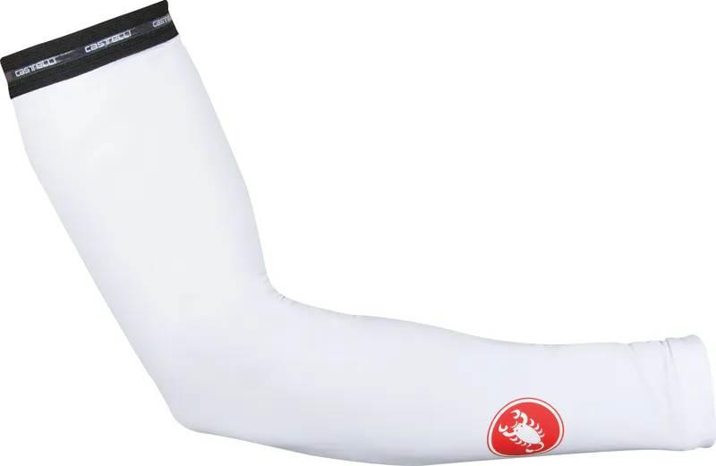 Castelli UPF 50+ Arm Skins Arm Warmers White