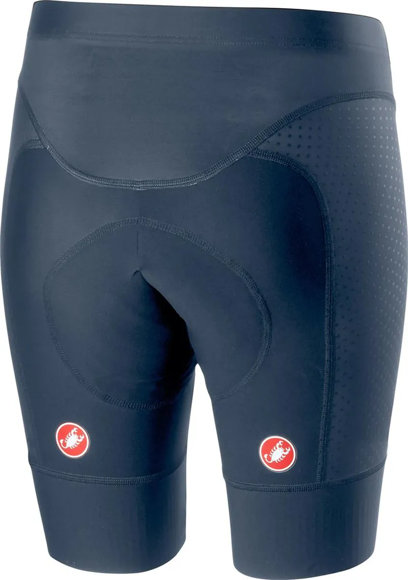 Castelli Free Aero Race 4 Womens Lycra Short - Dark Steel Blue-1