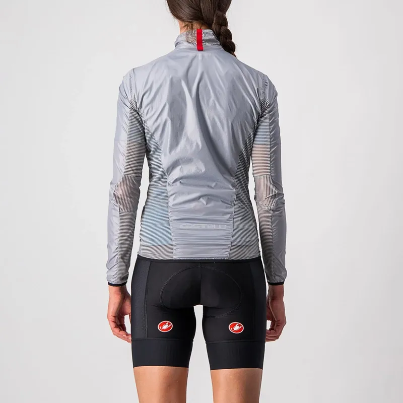 Castelli Aria Shell Windproof Women's Jacket - Silver Grey-3
