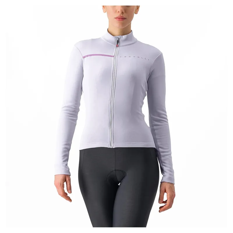 Castelli Sinergia 2 Women's Long Sleeve Jersey - Purple Mist/Purple Dew