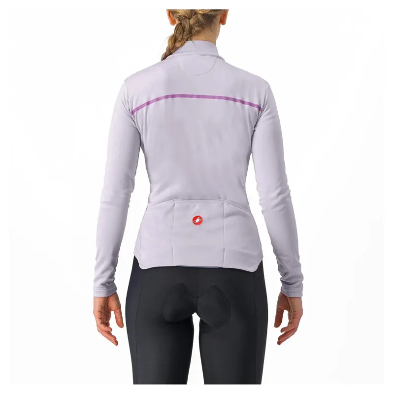 Castelli Sinergia 2 Women's Long Sleeve Jersey - Purple Mist/Purple Dew-1