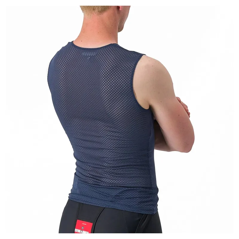 Castelli Pro Mesh 2.0 Sleeveless Men's Base Layer - Belgian Blue-1