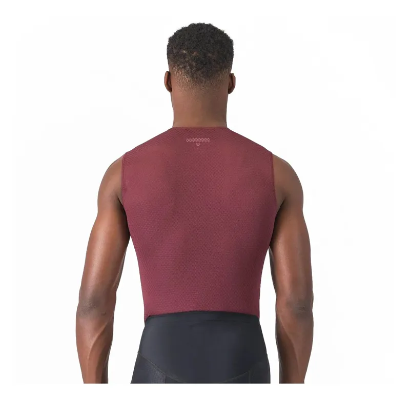 Castelli Pro Mesh 2.0 Sleeveless Men's Base Layer - Deep Bordeaux-1