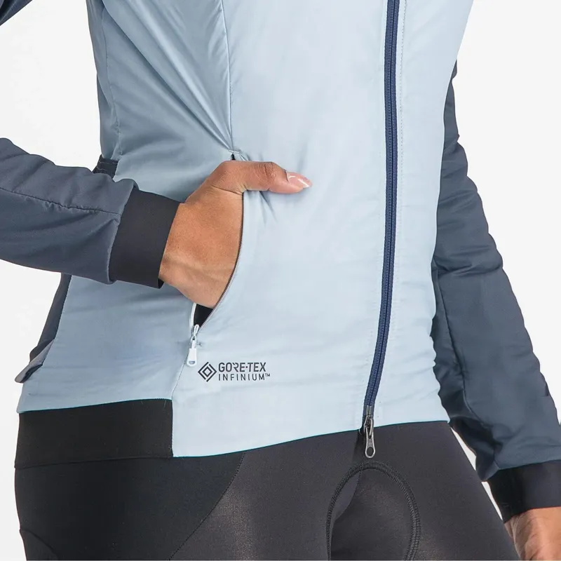 Castelli Fly Thermal Women's Jacket - Winter Sky/Twilight Blue-5