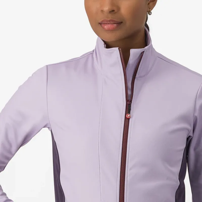 Castelli Transition 2 Women's Jacket - Orchid Petal/Night Shade-2
