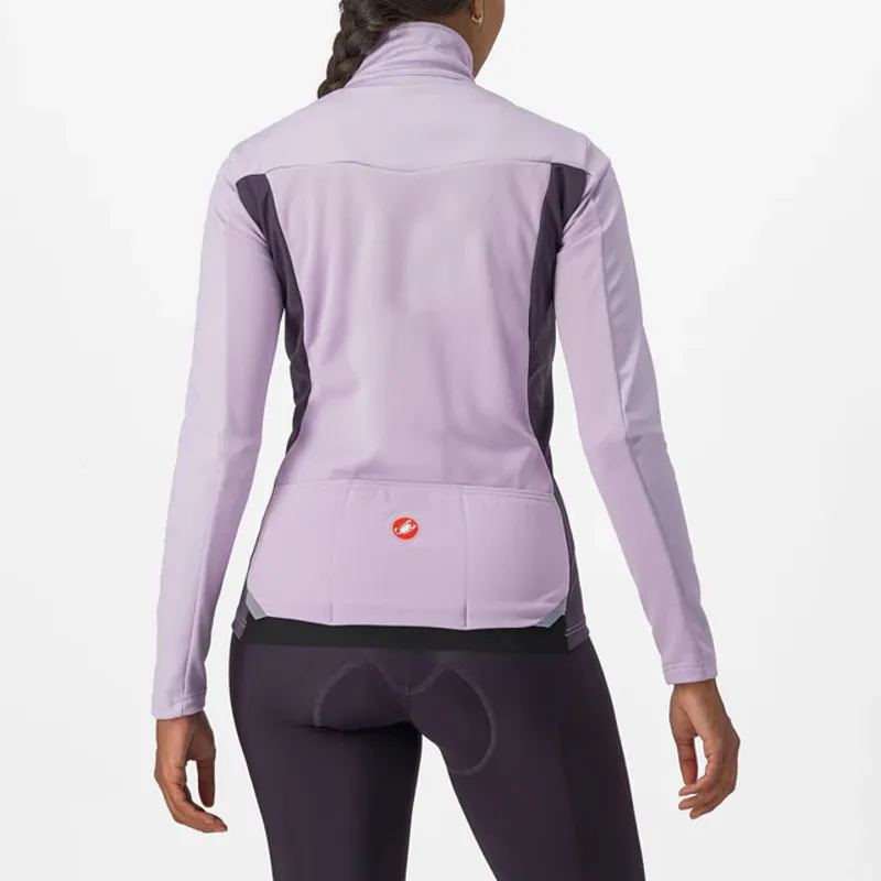 Castelli Transition 2 Women's Jacket - Orchid Petal/Night Shade-1