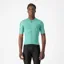 Castelli Espresso Men's Short Sleeve Jersey - Pool Blue/Dark Grey