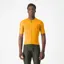 Castelli Espresso Men's Short Sleeve Jersey - Vivid Orange/Dark Grey