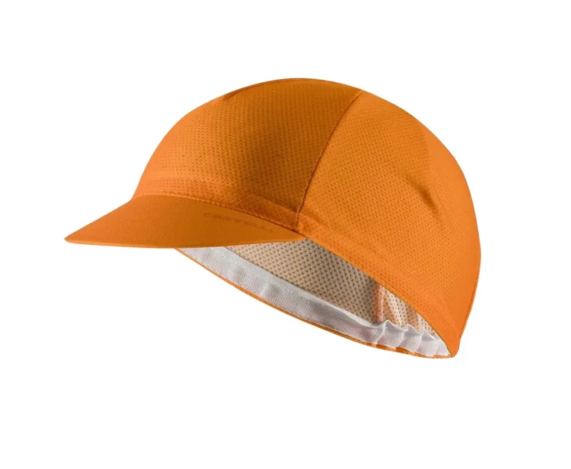 Castelli Espresso 2 Cycling Cap - Vivid Orange