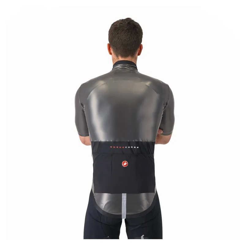 Castelli Gabba R Waterproof Men's Short Sleeve Jersey - Black-1