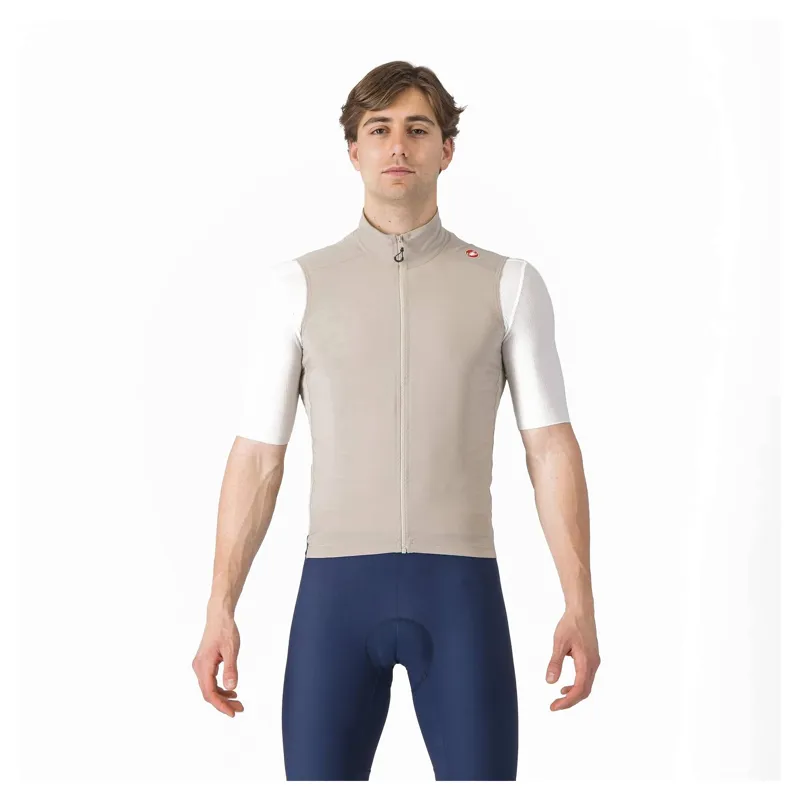 Castelli Espresso Men's Vest - Clay/Dark Grey
