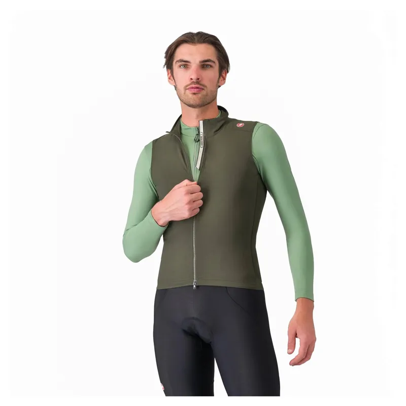 Castelli Espresso Men's Vest - Deep Green