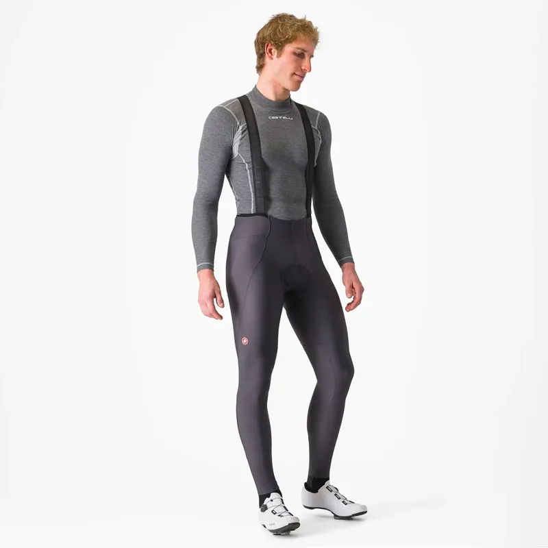 Castelli Espresso Men's Bib Tights - Dark Grey