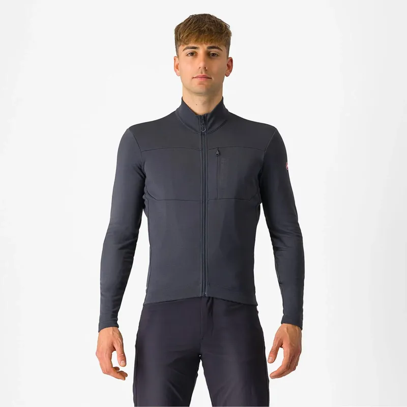 Castelli Unlimited Trail 2 Men's Long Sleeve Jersey - Dark Grey