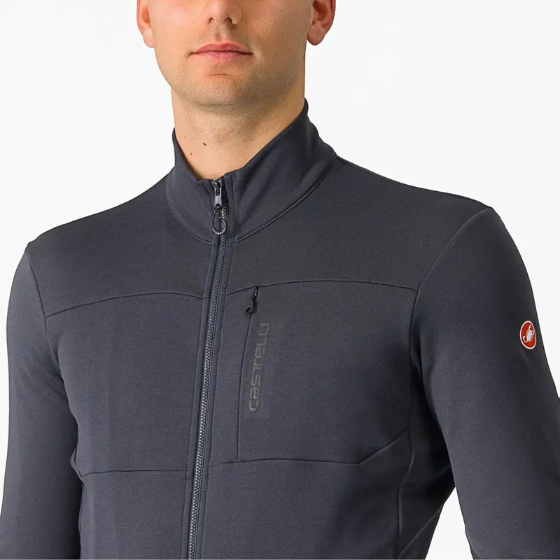 Castelli Unlimited Trail 2 Men's Long Sleeve Jersey - Dark Grey-2