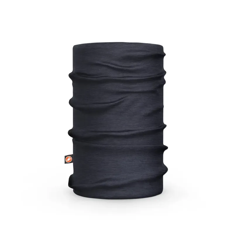 Castelli Merino Neck Warmer - Light Black