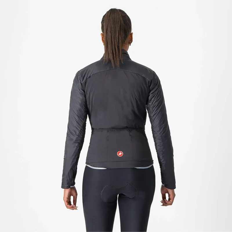 Castelli Fly Direct Windproof Women's Jacket - Light Black/Silver Grey-1
