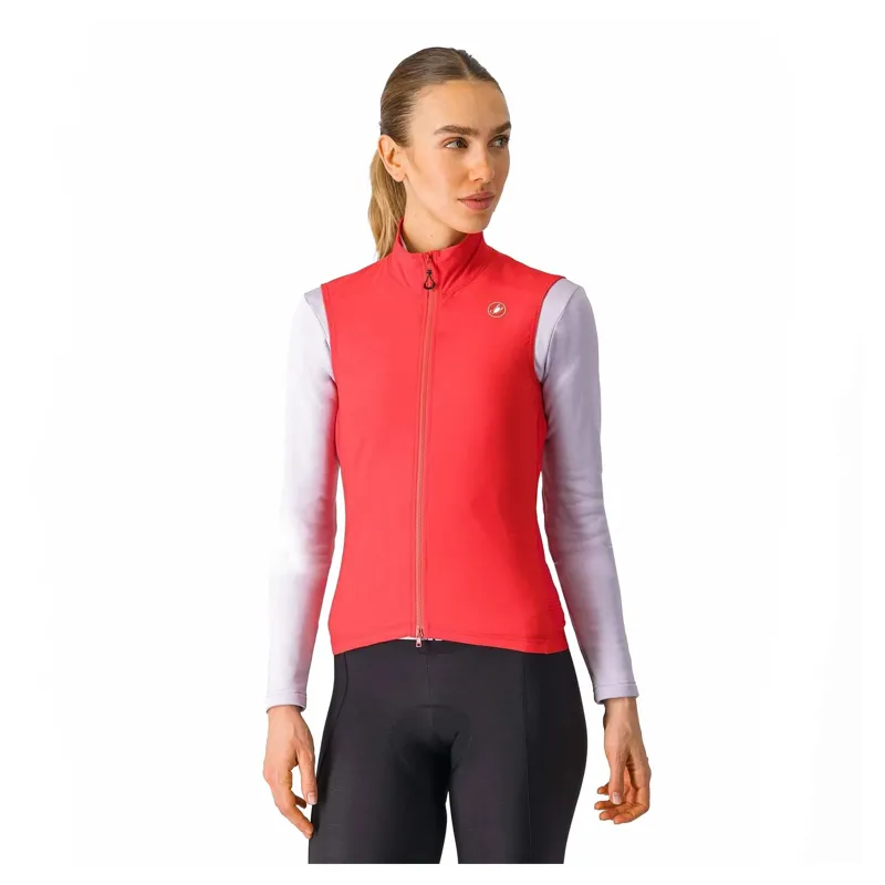 Castelli Espresso Women's Vest - Hibiscus