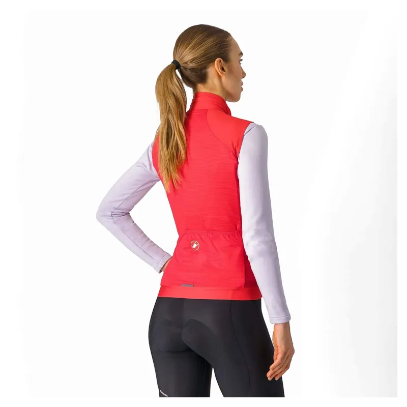 Castelli Espresso Women's Vest - Hibiscus-1